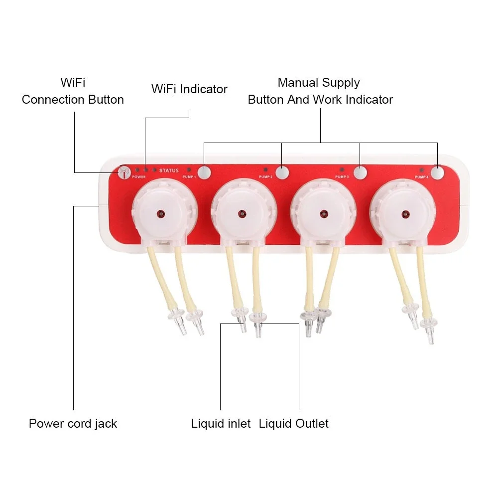 Automatic Doser For Marine Reef Aquarium With Wifi Controller And Fish Add Oxygen Plastic Rectangle
Automatic Doser For Marine Reef Aquarium With Wifi Controller And Fish Add Oxygen Plastic Rectangle
