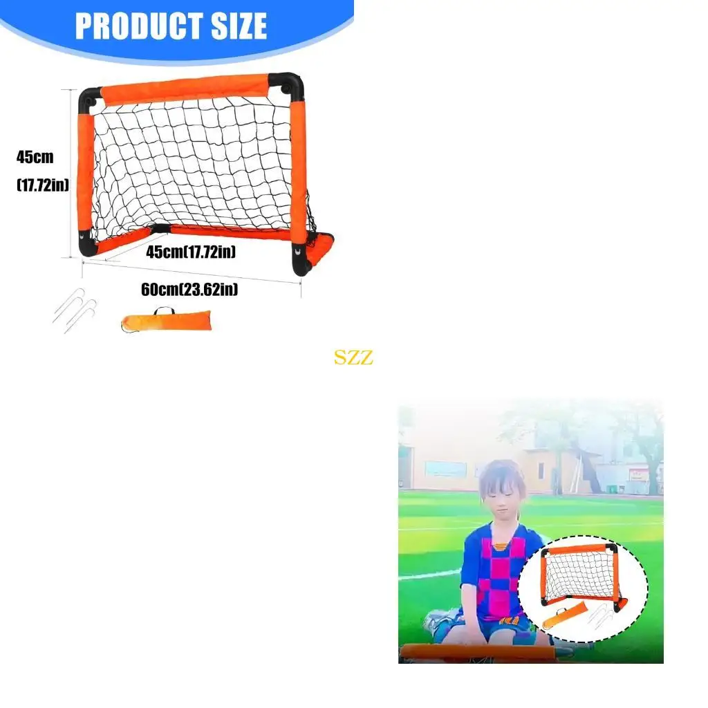 Foldable Goal Portable Soccer Goals Easy to Install Kids Soccer Net for Indoor or Outdoor Practice and Training
Foldable Goal Portable Soccer Goals Easy to Install Kids Soccer Net for Indoor or Outdoor Practice and Training