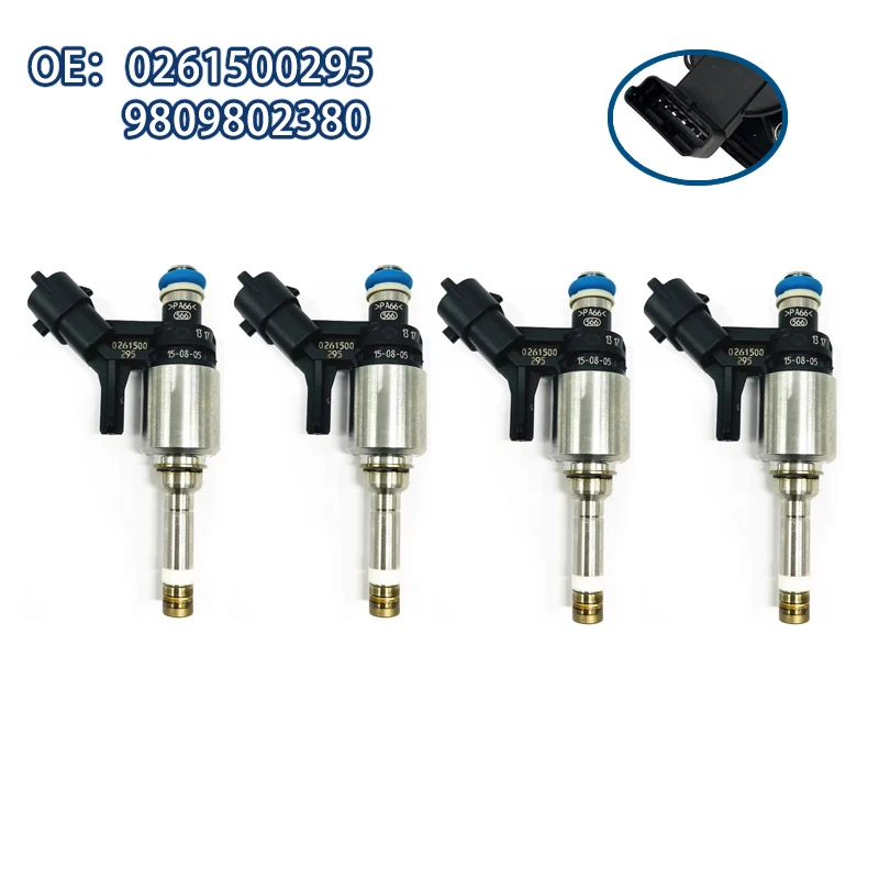 4 шт. 0261500295 9809802380 топливная форсунка подходит для RCZ Citroen C4L C5 Peugeot 208 308 3008 308S 408 508 1,6T
4 шт. 0261500295 9809802380 топливная форсунка подходит для RCZ Citroen C4L C5 Peugeot 208 308 3008 308S 408 508 1,6T