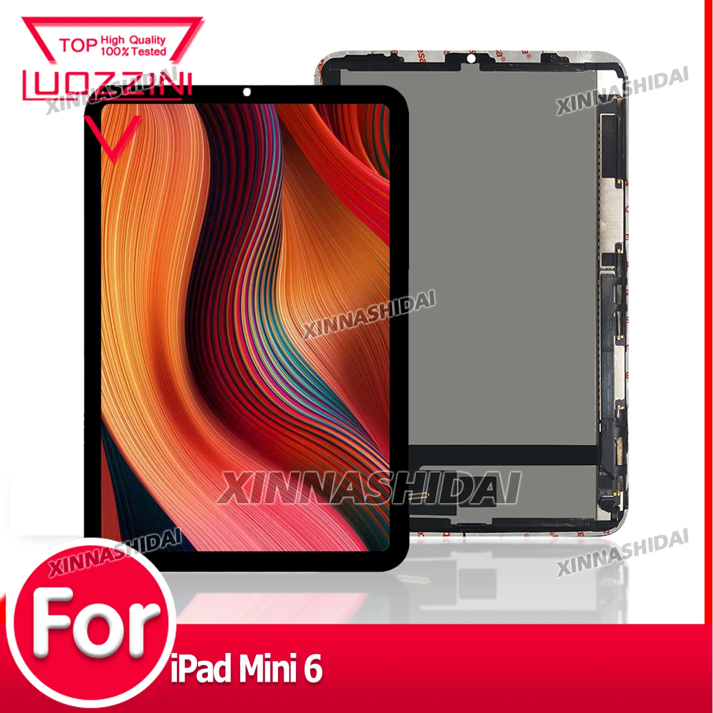 New LCD For iPad Mini 6 A2569 LCD Display Touch Screen Digitizer Assembly Replacement For mini 6 Lcd Tested 100%
New LCD For iPad Mini 6 A2569 LCD Display Touch Screen Digitizer Assembly Replacement For mini 6 Lcd Tested 100%