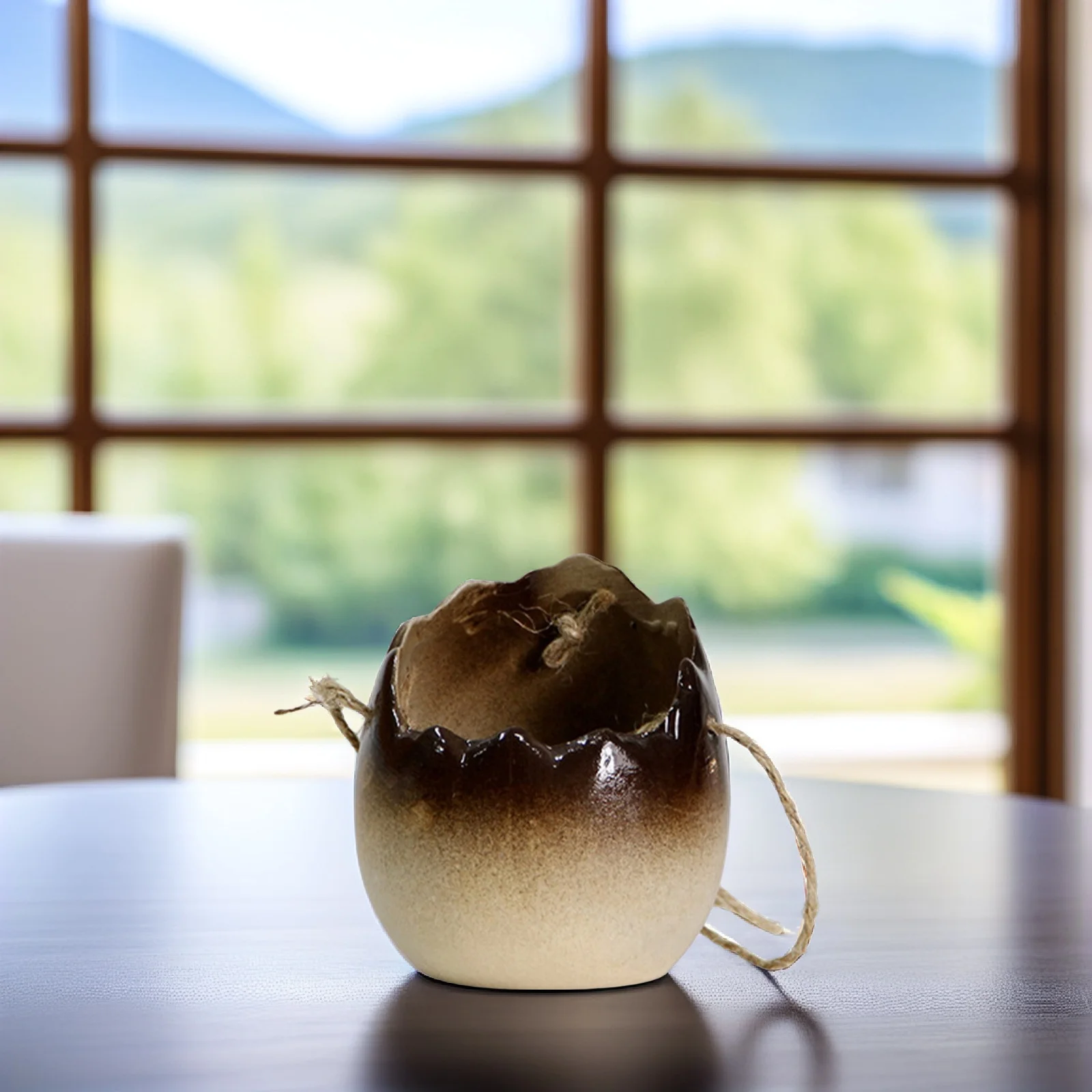 Ceramic Hanging Planter Pot Indoor Outdoor Balcony Courtyard Display Herbs Ferns Succulents Unique Decor
Ceramic Hanging Planter Pot Indoor Outdoor Balcony Courtyard Display Herbs Ferns Succulents Unique Decor