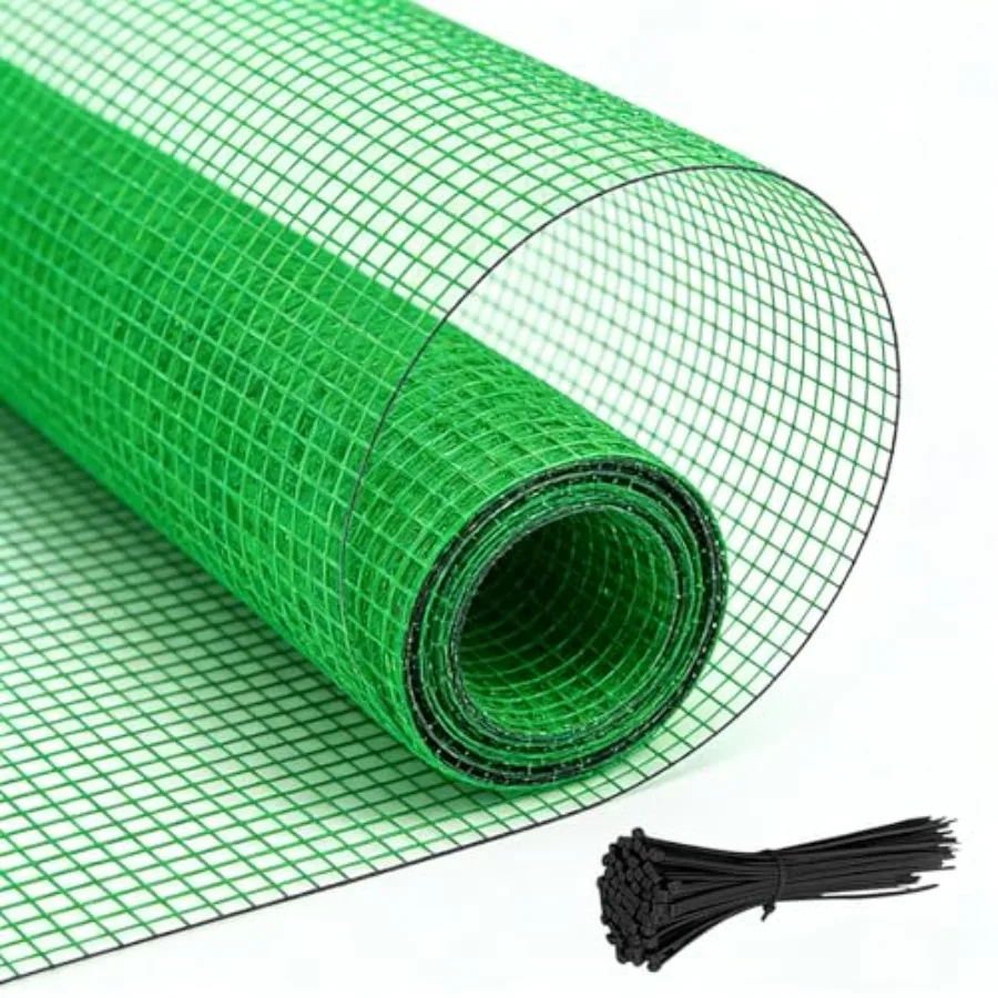 Garden Fence Temporary Fence 4'x100' with 50 Zip Ties Plastic Fencing Safety Fence Snow Fence Construction Fencing for Garden F
Garden Fence Temporary Fence 4'x100' with 50 Zip Ties Plastic Fencing Safety Fence Snow Fence Construction Fencing for Garden F