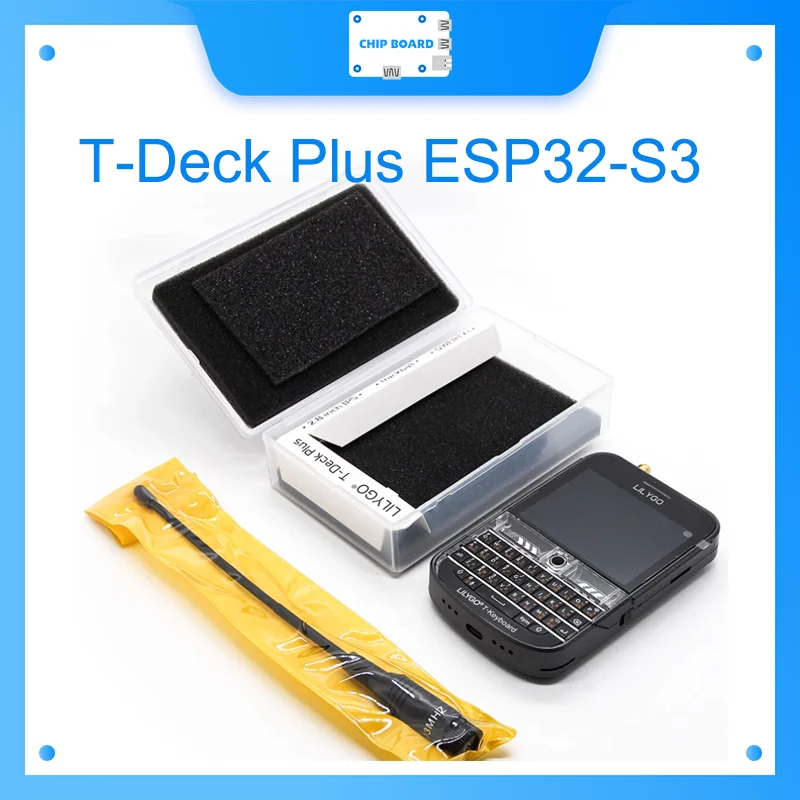 Плата разработки T-Deck Plus ESP32-S3 LoRa LoRaWAN Беспроводной модуль связи с низким энергопотреблением и большим расстоянием
Плата разработки T-Deck Plus ESP32-S3 LoRa LoRaWAN Беспроводной модуль связи с низким энергопотреблением и большим расстоянием