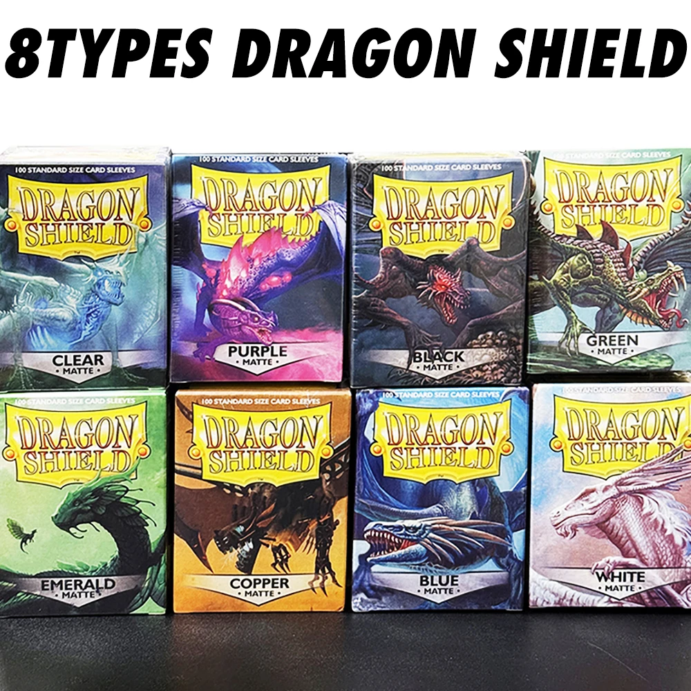 8 видов защитных пакетов для карт Dragon Shield стандартного размера (100 шт.) в прозрачном/фиолетовом/черном/зеленом/изумрудном/медном/синем/белом цветах для PTCG/TCG
8 видов защитных пакетов для карт Dragon Shield стандартного размера (100 шт.) в прозрачном/фиолетовом/черном/зеленом/изумрудном/медном/синем/белом цветах для PTCG/TCG