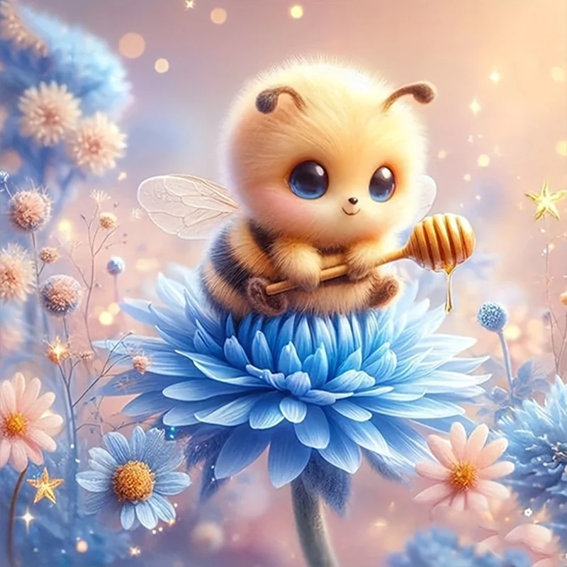 1pc | 5D Diamond Painting Cute Little Bee Diamond Painting Cartoon Animal Flower Handcraft Pointing Diamond Living Room
1pc | 5D Diamond Painting Cute Little Bee Diamond Painting Cartoon Animal Flower Handcraft Pointing Diamond Living Room