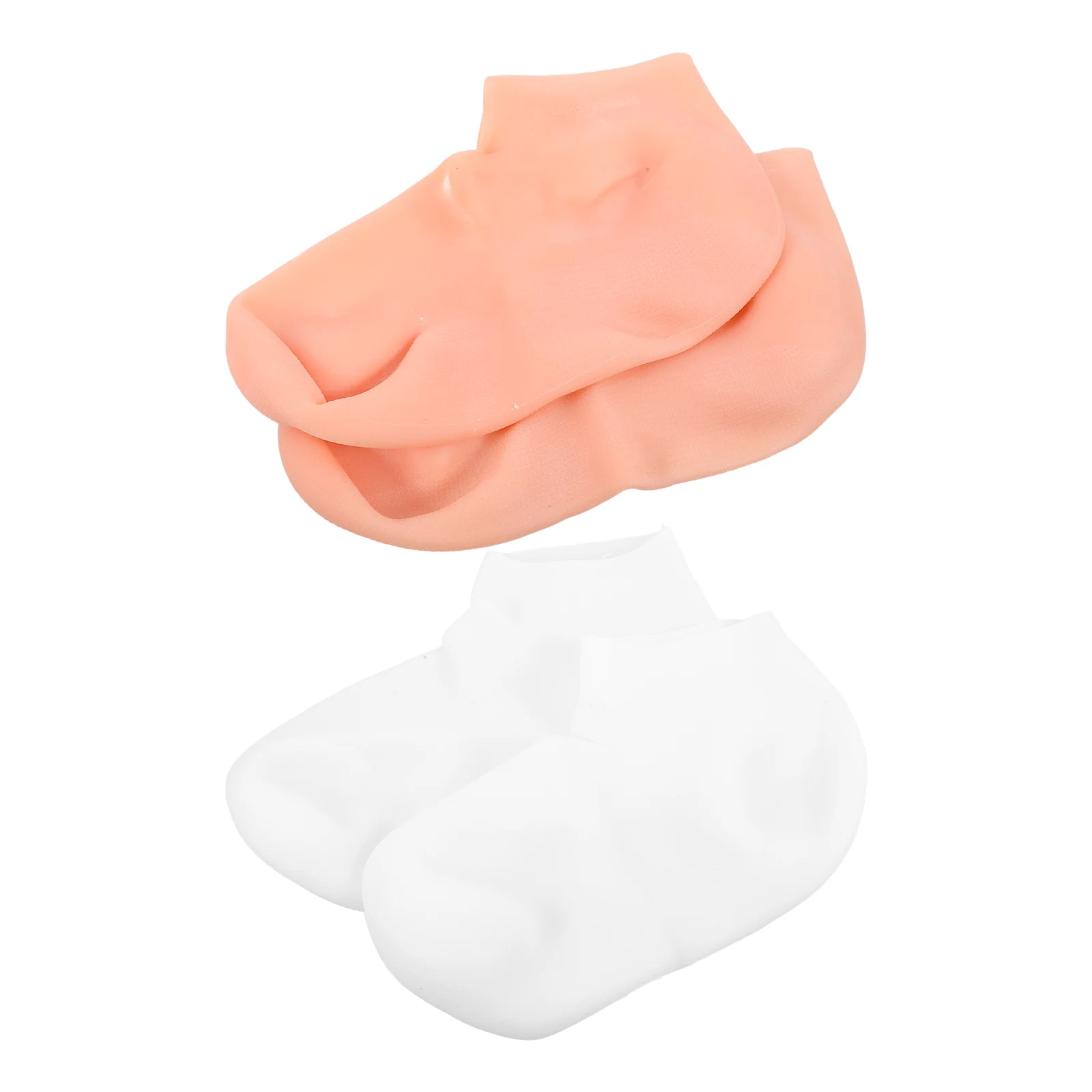 4pcs 2 Pairs White Beige L Exfoliating Socks Foot Gel Dry Cracked Moisture Spa Reusable Covers Feet Care Tools Moisturizing
4pcs 2 Pairs White Beige L Exfoliating Socks Foot Gel Dry Cracked Moisture Spa Reusable Covers Feet Care Tools Moisturizing