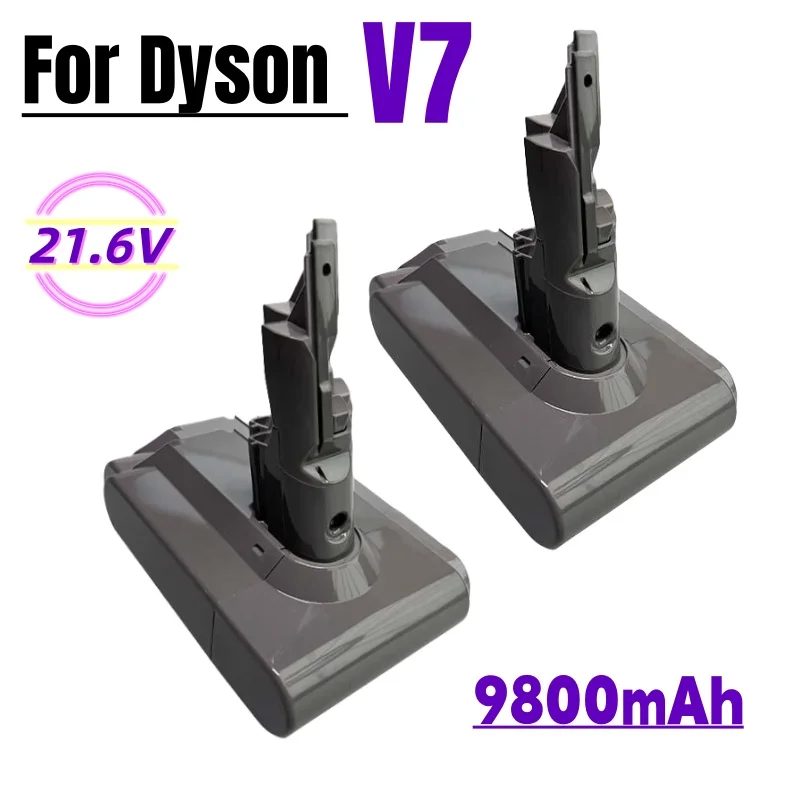 For Dyson V7 Battery 21.6V 9800mAh lithium FLUFFY V7 Animal V7 Pro 225403 229687 Tools Rechargeable Battery
For Dyson V7 Battery 21.6V 9800mAh lithium FLUFFY V7 Animal V7 Pro 225403 229687 Tools Rechargeable Battery