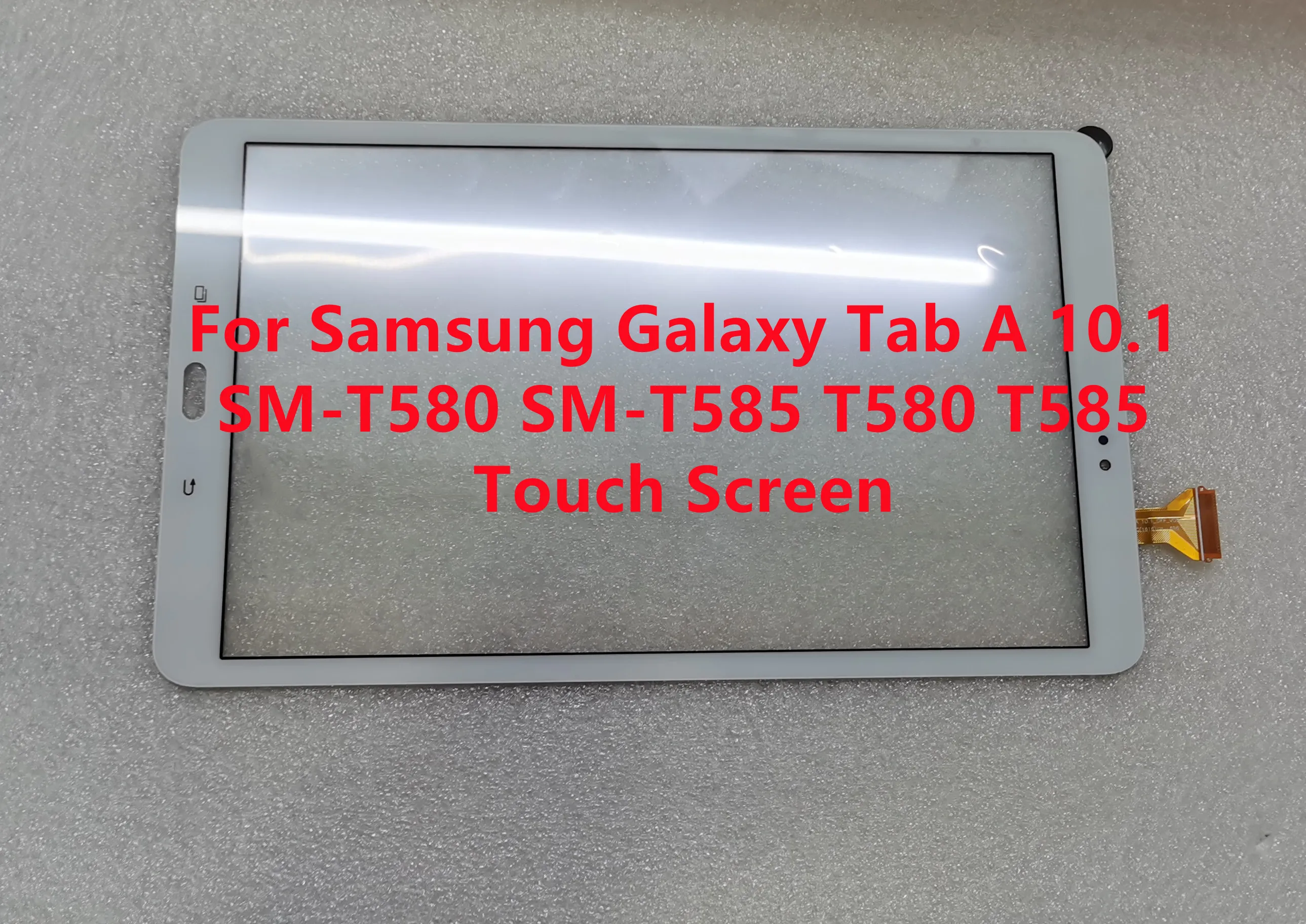 AAAAA New For Samsung Galaxy Tab A 10.1 T580 T585 SM-T580 SM-T585 Touch Screen Digitizer Sensor Panel Replacement 100% Tested
AAAAA New For Samsung Galaxy Tab A 10.1 T580 T585 SM-T580 SM-T585 Touch Screen Digitizer Sensor Panel Replacement 100% Tested