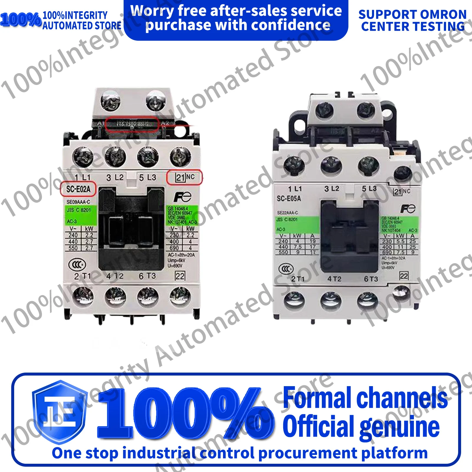 Changshu Fuji Elevator AC Contactor SC-E02A SC-E03A SC-E04A SC-E05A AC220V 13NO 21NC
Changshu Fuji Elevator AC Contactor SC-E02A SC-E03A SC-E04A SC-E05A AC220V 13NO 21NC