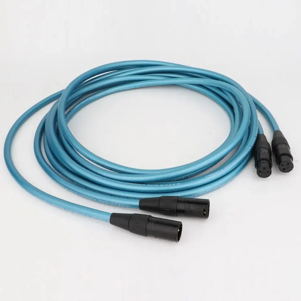 Hifi XLR Cable Cds Cross 3pin xlr balanced Audio Cable Audio Amplifier CD DVD Player XLR balanced Interconnect Cable
Hifi XLR Cable Cds Cross 3pin xlr balanced Audio Cable Audio Amplifier CD DVD Player XLR balanced Interconnect Cable