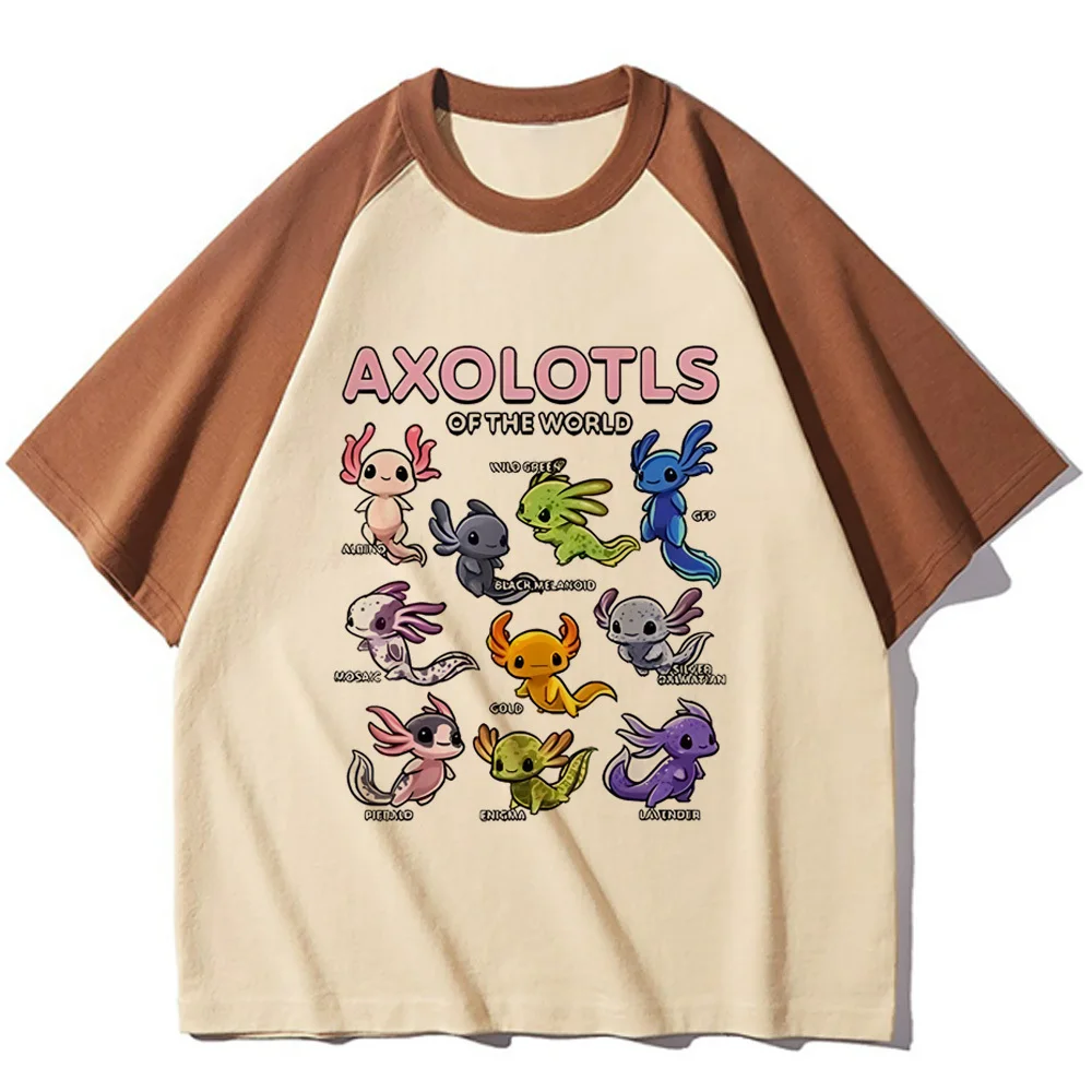 Футболки Axolotl, женская одежда для активного отдыха, топ, женская одежда Аниме в стиле 1920-х
Футболки Axolotl, женская одежда для активного отдыха, топ, женская одежда Аниме в стиле 1920-х