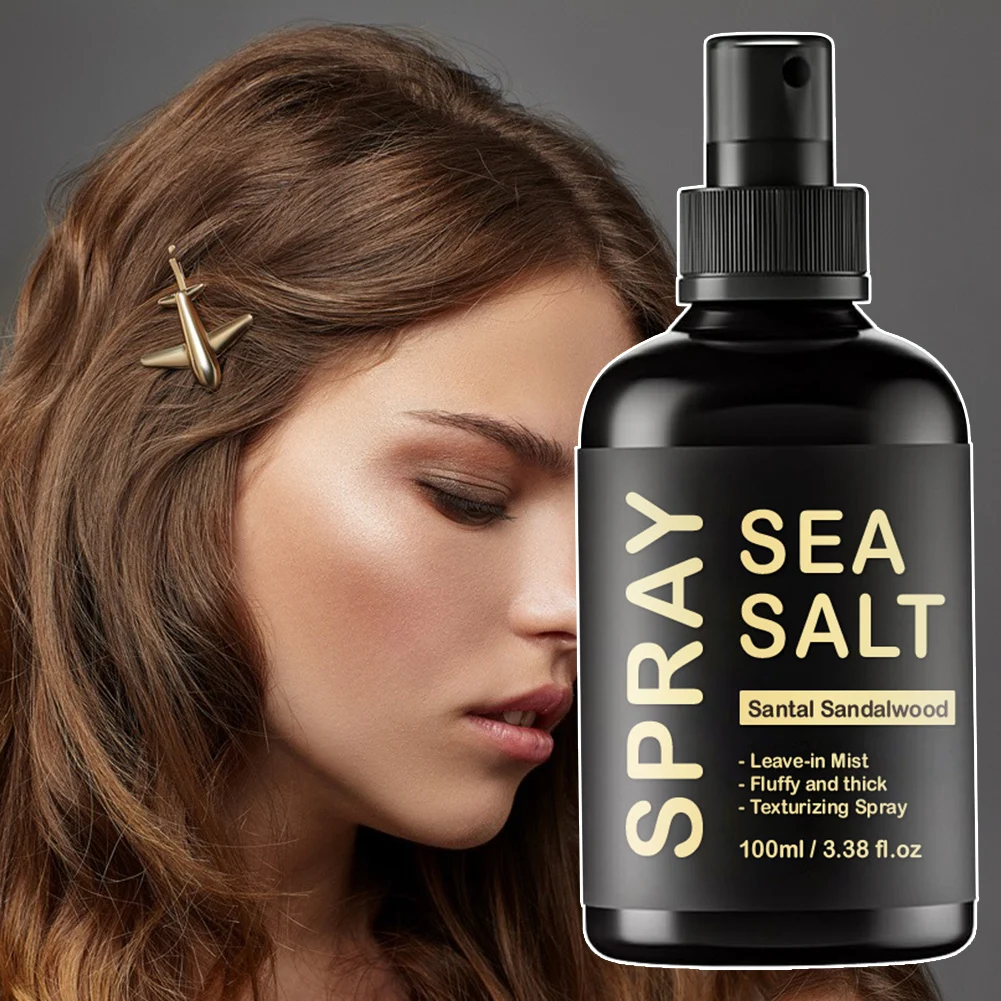 100ml Sea Salt Texture Spray Long Lasting Hold Hair Texturizing Spray Hair Styling Products
100ml Sea Salt Texture Spray Long Lasting Hold Hair Texturizing Spray Hair Styling Products