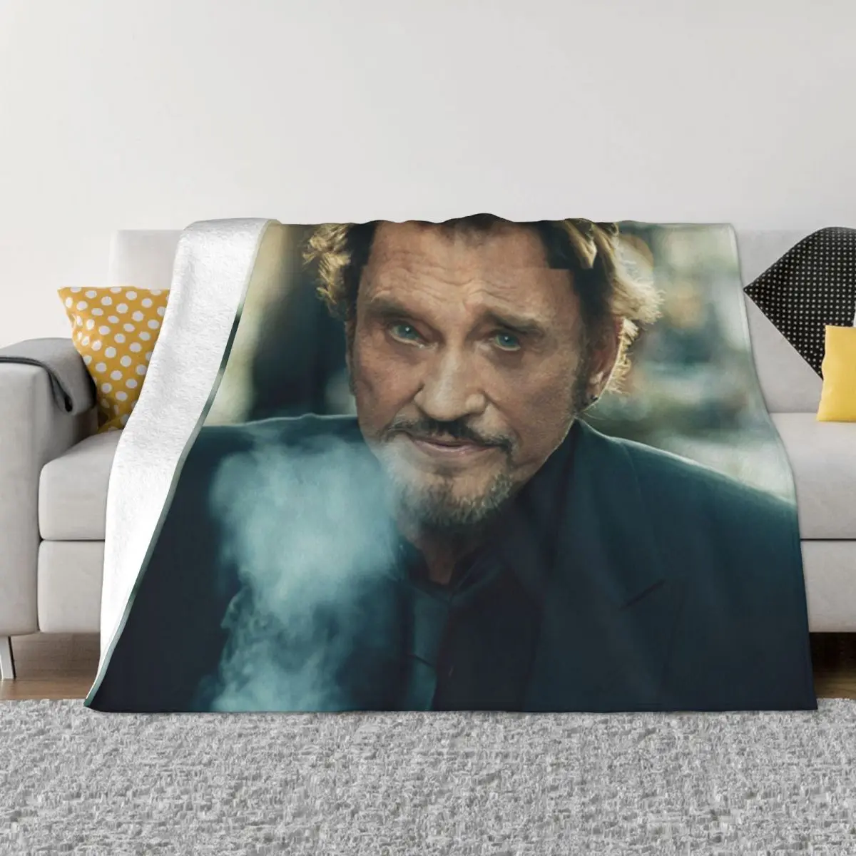 Johnny Hallyday 001348 Home Blankets print blanket comfort warm soft blankets for winter Throw Blanket
Johnny Hallyday 001348 Home Blankets print blanket comfort warm soft blankets for winter Throw Blanket