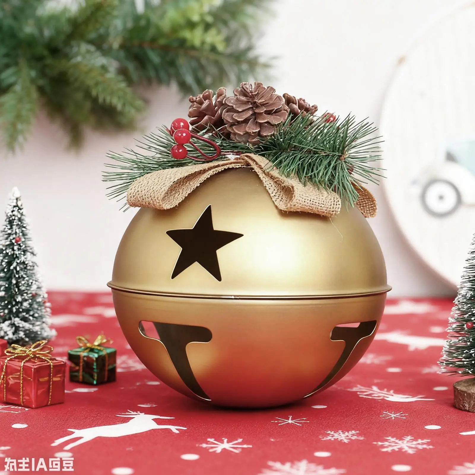 Рождественский колокольчик, металлический винтажный колокольчик ручной работы и деревенский, счастливые рождественские колокольчики, елка, висит на веревке с сосновой шишкой, подарки для детей
Рождественский колокольчик, металлический винтажный колокольчик ручной работы и деревенский, счастливые рождественские колокольчики, елка, висит на веревке с сосновой шишкой, подарки для детей