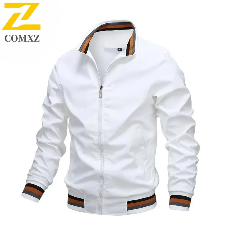 Autumn and Winter Men's Stand Collar Casual Zipper Jacket Outdoor Sports Coat Windbreaker Jacket for Men Waterproof Bomber
Autumn and Winter Men's Stand Collar Casual Zipper Jacket Outdoor Sports Coat Windbreaker Jacket for Men Waterproof Bomber