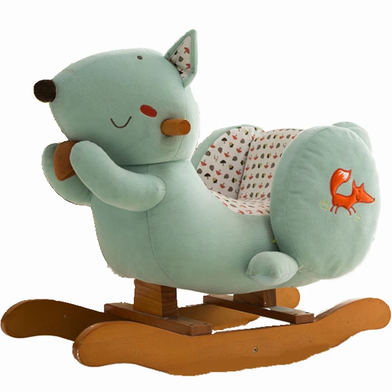 Squirrel rocking horse Trojan horse Solid wood rocking horse rocking chair
Squirrel rocking horse Trojan horse Solid wood rocking horse rocking chair
