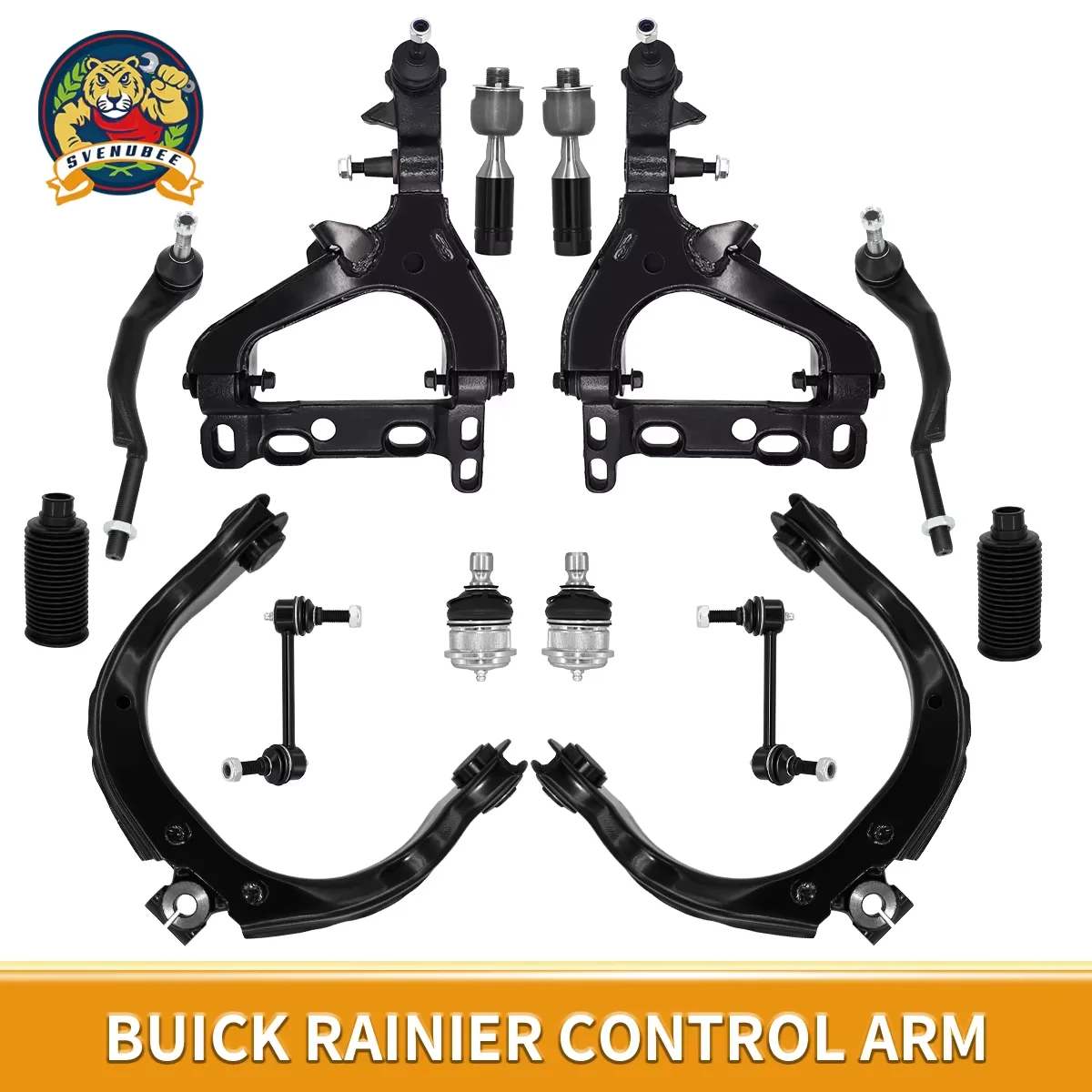 Svenubee 7Pcs Control Arms Sway Bars Tie Rods Suspension Kits for BUICK RAINIER CHEVROLET GMC OLDSMOBILE ISUZU SAAB 2004-2007
Svenubee 7Pcs Control Arms Sway Bars Tie Rods Suspension Kits for BUICK RAINIER CHEVROLET GMC OLDSMOBILE ISUZU SAAB 2004-2007