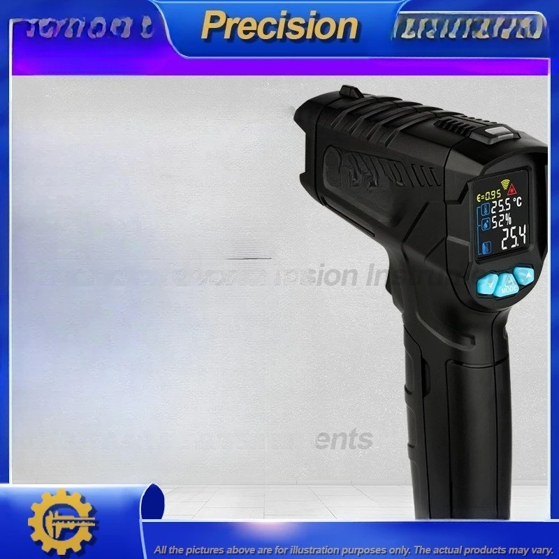 2026 Infrared Thermometer High Precision Industrial Handheld Non Contact Temperature Gun for Water and High Temperature