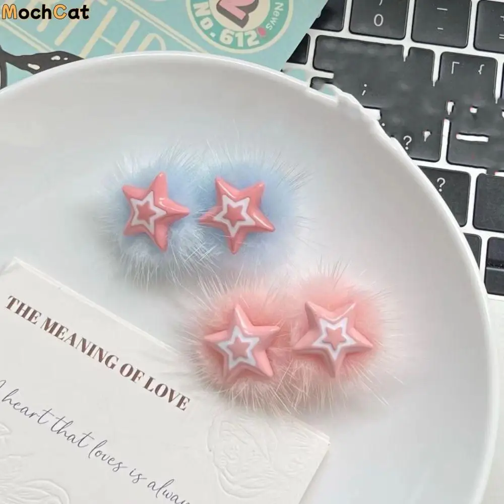 Minimalist Style Plush Star Hair Clip Ornament Hair Accessories Plush BB Hairpins Headdress Sweet Fluffy Barrettes Photograh
Minimalist Style Plush Star Hair Clip Ornament Hair Accessories Plush BB Hairpins Headdress Sweet Fluffy Barrettes Photograh