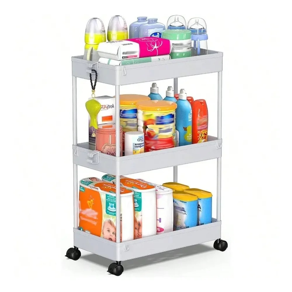 Kitchen Island And Cart Kitchen OrganizersRolling Cart, 3 Tier Laundry Room Organization Utility Cart Bathroom Organizer Mobile
Kitchen Island And Cart Kitchen OrganizersRolling Cart, 3 Tier Laundry Room Organization Utility Cart Bathroom Organizer Mobile