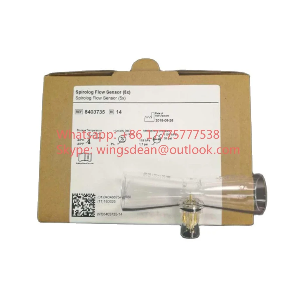 Ventilator Anesthesia Accessories Dräger Original Flow Sensor Spirolog 8403735, Ventilator Drager Evita Original, Single Pack
Ventilator Anesthesia Accessories Dräger Original Flow Sensor Spirolog 8403735, Ventilator Drager Evita Original, Single Pack