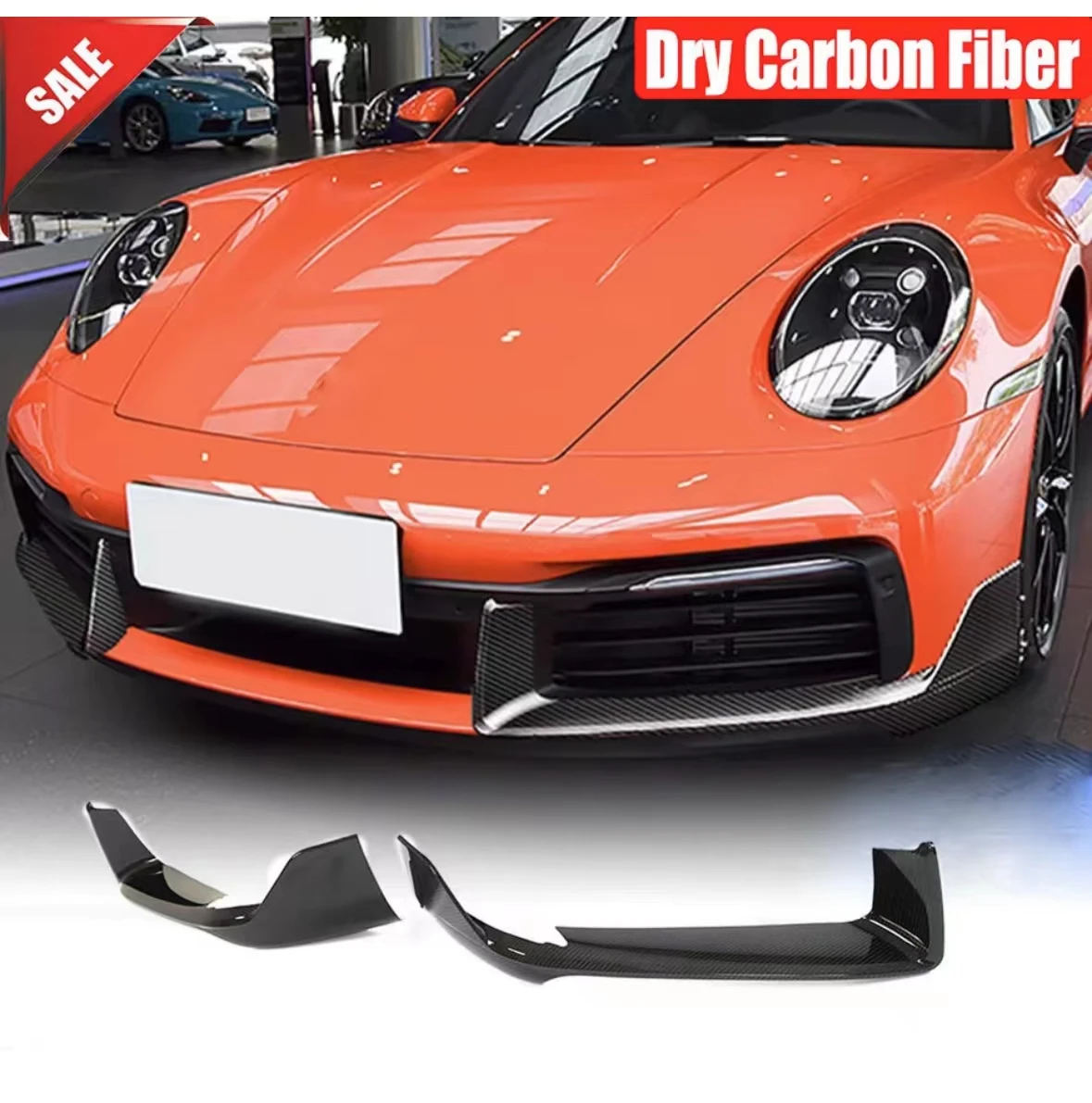 Dry Carbon Fiber Front Bumper Trims for porsche 992 Turbo s Perfect Fitment Bumper Vent
Dry Carbon Fiber Front Bumper Trims for porsche 992 Turbo s Perfect Fitment Bumper Vent