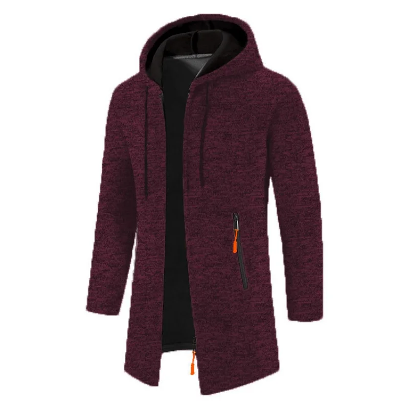 2025 Men's hooded mid-length thin fleece loose large-sized thin fleece jacket, knitted cardigan jacket
2025 Men's hooded mid-length thin fleece loose large-sized thin fleece jacket, knitted cardigan jacket
