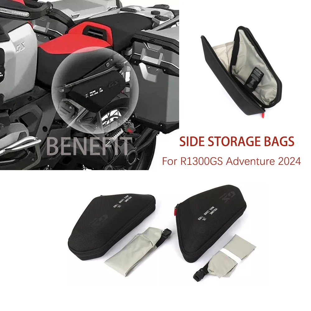 Frame Bag Storage Package Bags Motorcycle Side Waterproof Bag Black For BMW R1300GS Adventure R 1300 GSA R1300 GS ADV 2024 2025
Frame Bag Storage Package Bags Motorcycle Side Waterproof Bag Black For BMW R1300GS Adventure R 1300 GSA R1300 GS ADV 2024 2025