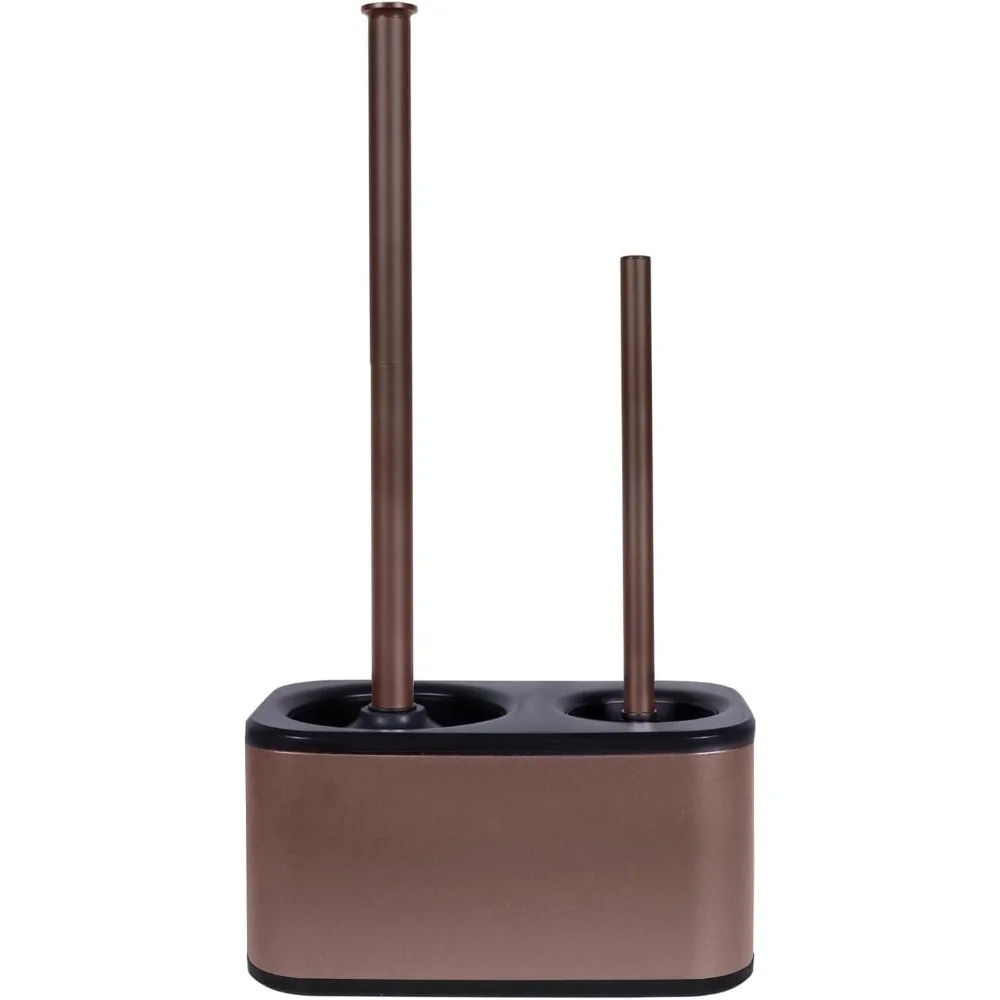 Toilet Brush and Plunger Set with Holder, Sleek Minimalist Modern Oil Rubbed Bronze Bathroom Accessories Toilet
Toilet Brush and Plunger Set with Holder, Sleek Minimalist Modern Oil Rubbed Bronze Bathroom Accessories Toilet