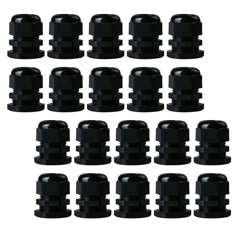 20pcs Waterproof Cable Gl Nylon Dustproof Aging Resistant Durable Gasket Seal Wire Protector Electrical Connections Sockets
20pcs Waterproof Cable Gl Nylon Dustproof Aging Resistant Durable Gasket Seal Wire Protector Electrical Connections Sockets