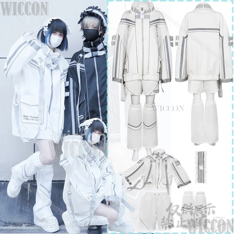 Jirai Kei Girl Boy Cosplay Mine Punk Hoodie Coat Jacket Tech Wear Cutecore ホロライブ Furry Outdoor Set Cos Carnival Party Customized
Jirai Kei Girl Boy Cosplay Mine Punk Hoodie Coat Jacket Tech Wear Cutecore ホロライブ Furry Outdoor Set Cos Carnival Party Customized