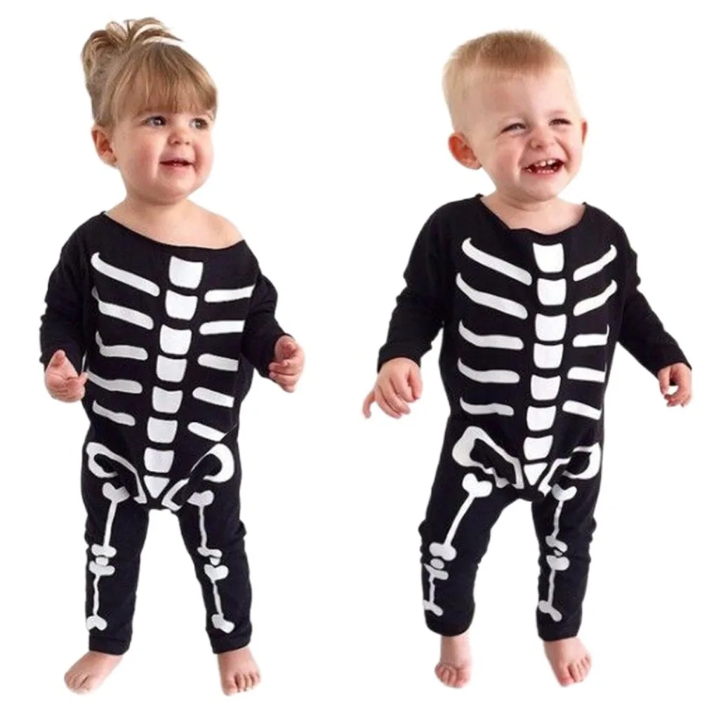 Novelty Toddler Halloween Costume Cosplay Outfit Kids Halloween Costume Black White Head Cover Halloween Rompers Newborn 6-36M
Novelty Toddler Halloween Costume Cosplay Outfit Kids Halloween Costume Black White Head Cover Halloween Rompers Newborn 6-36M