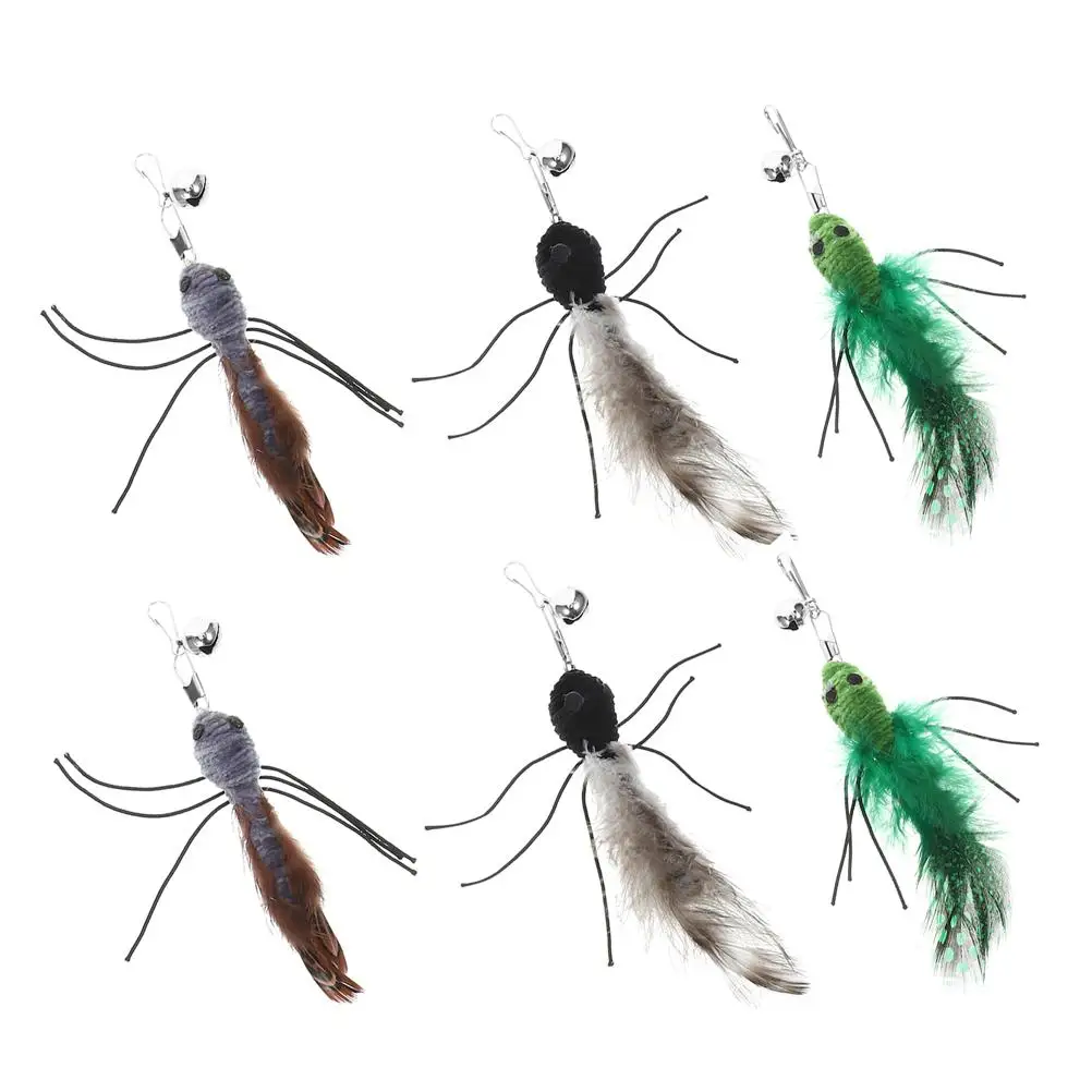 6pcs Cat Toys Replacement Insect Teaser Tassel Collar Plush Materials Suitable All Cats Pet Supplies
6pcs Cat Toys Replacement Insect Teaser Tassel Collar Plush Materials Suitable All Cats Pet Supplies