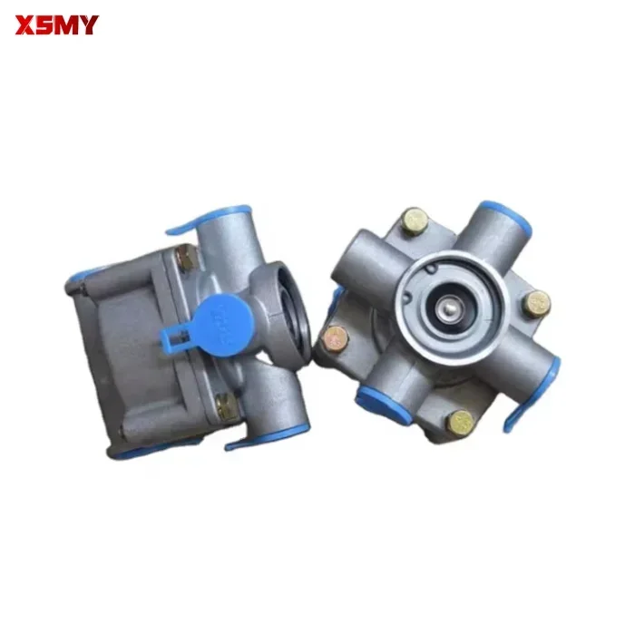 Hot Selling Dump Truck Parts Foton Truck Parts Differential Relay Valve Purge Valve H4356B02006A0 Fit for Aumantruck
Hot Selling Dump Truck Parts Foton Truck Parts Differential Relay Valve Purge Valve H4356B02006A0 Fit for Aumantruck