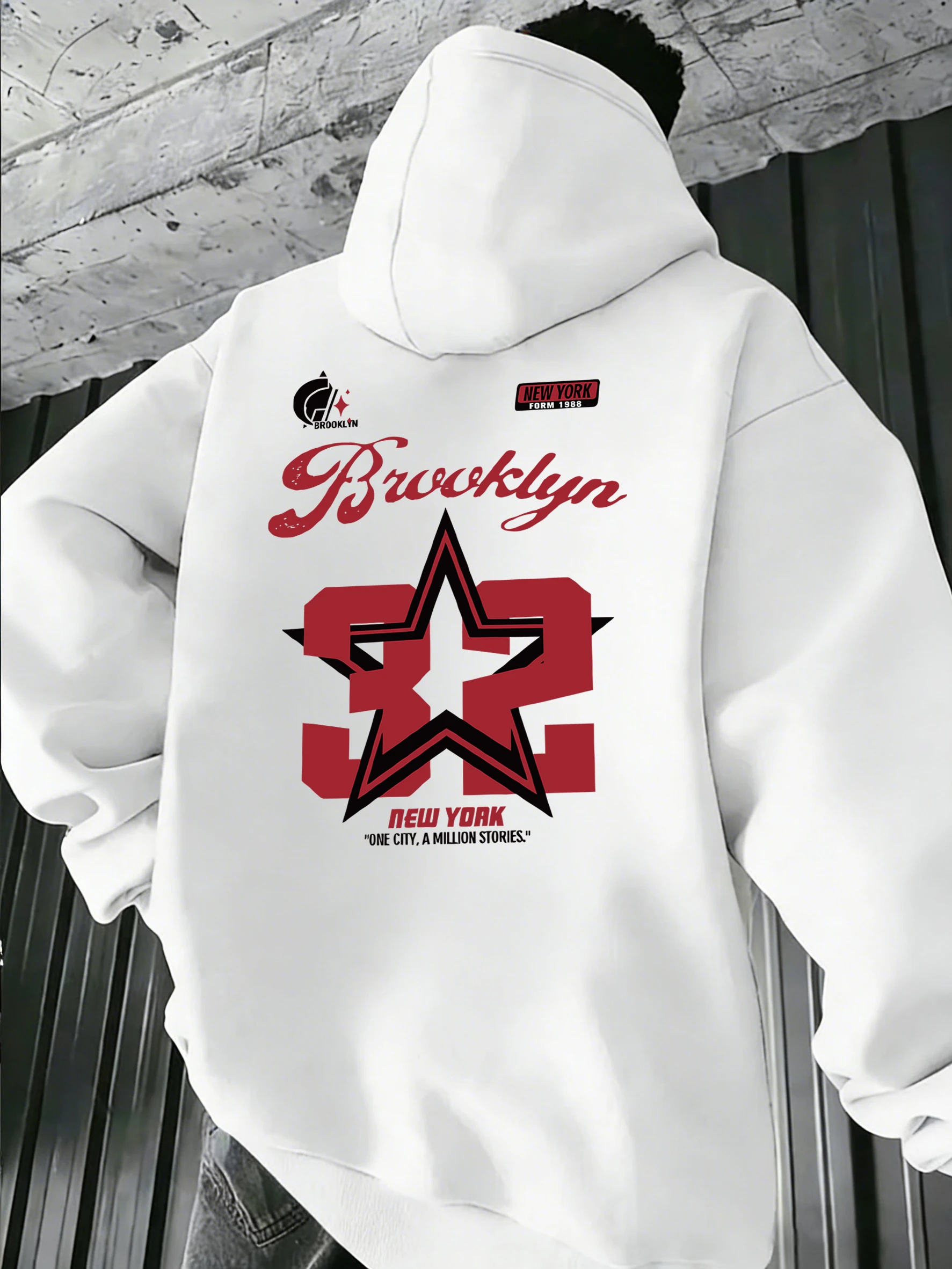 Мужская толстовка с капюшоном Brooklyn New York Number 32 с узором в виде пентаграммы, модные уличные пуловеры, повседневная универсальная уличная одежда, флисовая толстовка с карманами
Мужская толстовка с капюшоном Brooklyn New York Number 32 с узором в виде пентаграммы, модные уличные пуловеры, повседневная универсальная уличная одежда, флисовая толстовка с карманами