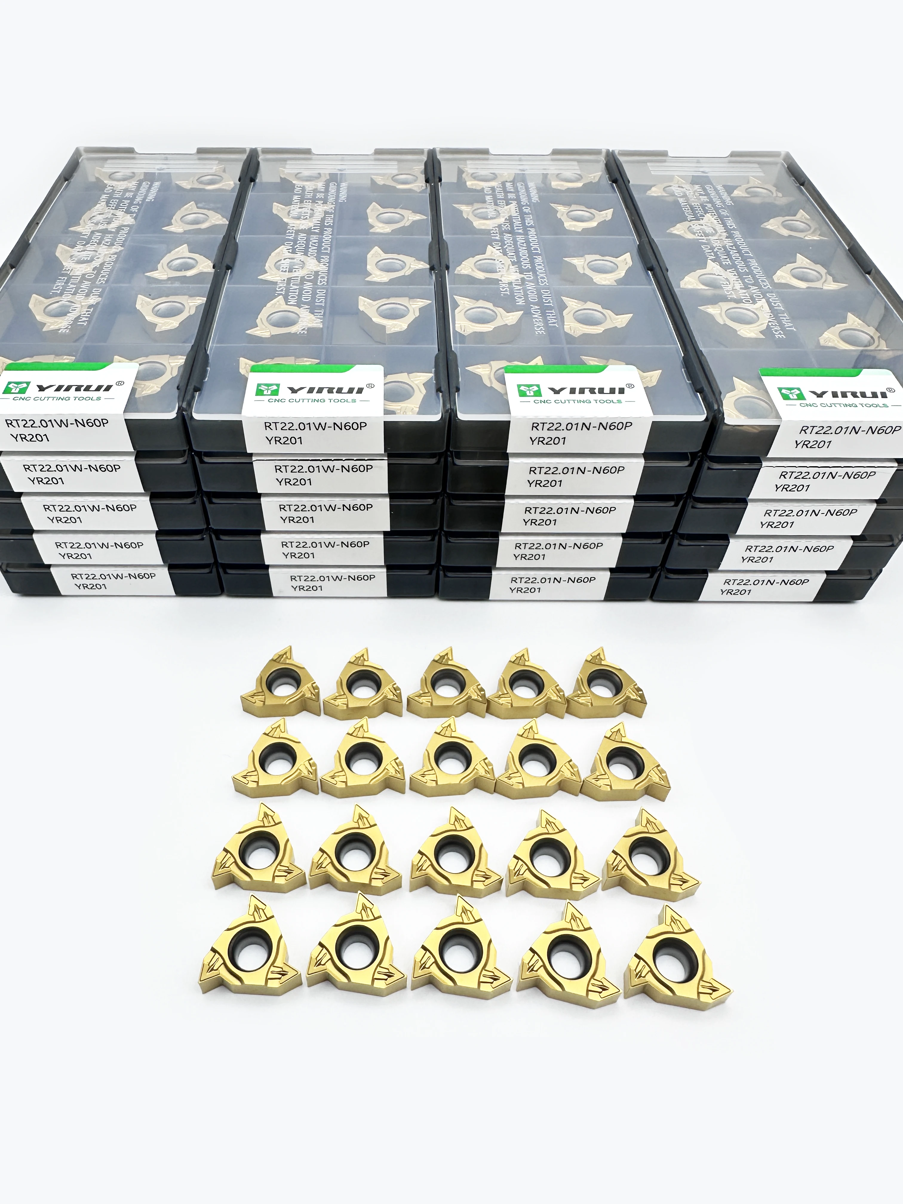 10PCS RT22.01N-N60P RT22.01W-N60P Threading Inserts for Steel And Stainless Steel High-Quality Cutting Tools
10PCS RT22.01N-N60P RT22.01W-N60P Threading Inserts for Steel And Stainless Steel High-Quality Cutting Tools