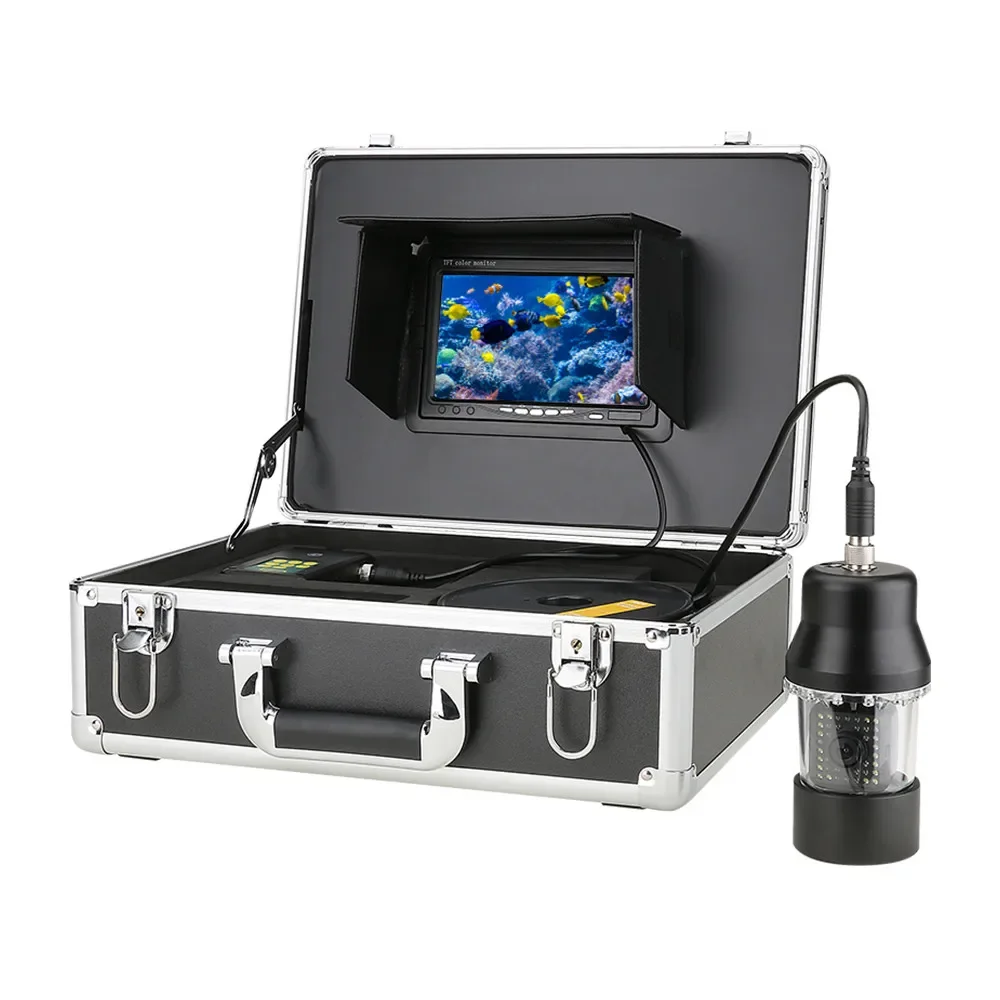 DVR Recorder 7 Inch 20m Underwater Fishing Camera Fish Finder With 360 Degree Rotating Dome Rotating Panoramic Viewing Camera
DVR Recorder 7 Inch 20m Underwater Fishing Camera Fish Finder With 360 Degree Rotating Dome Rotating Panoramic Viewing Camera