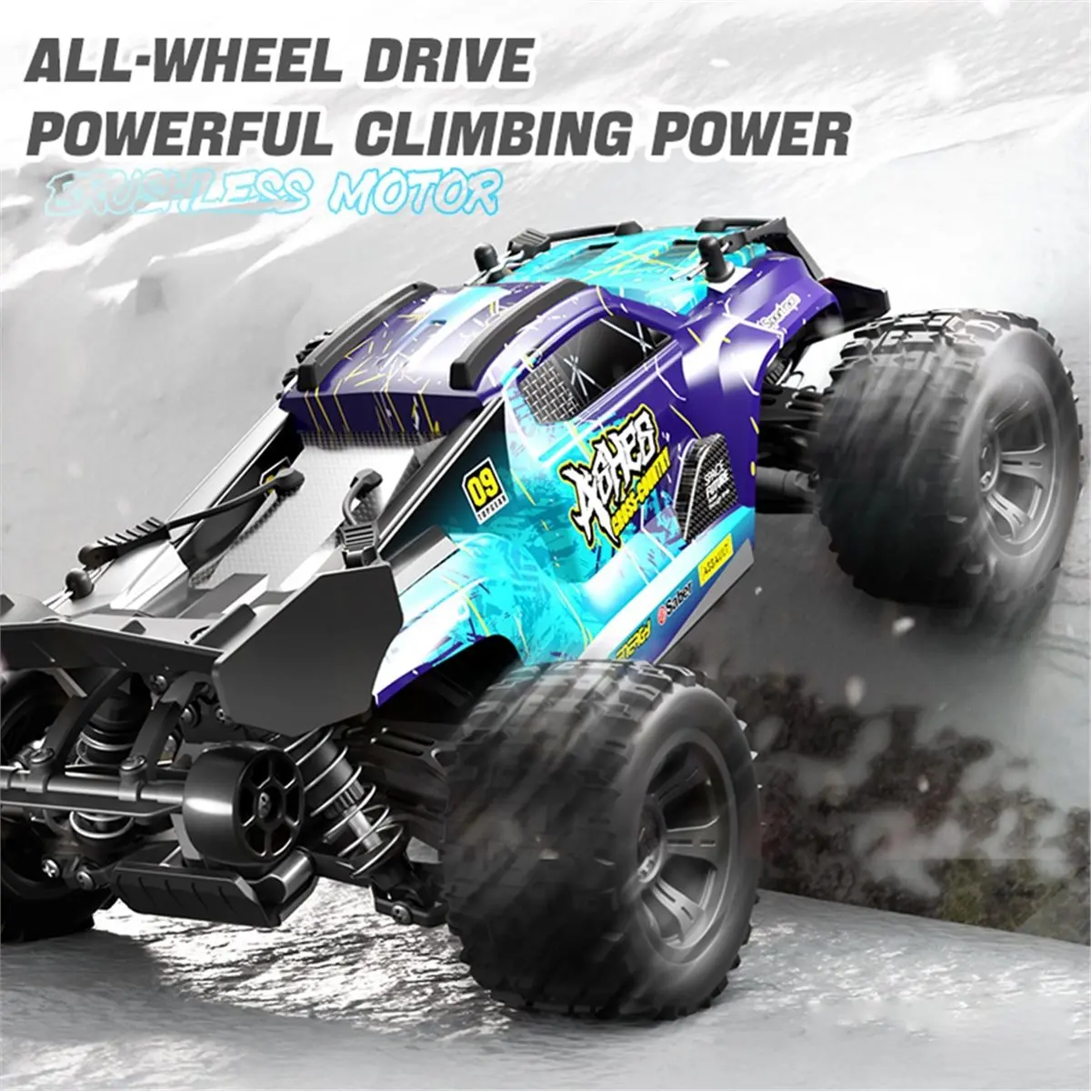【COUNTDOWN DEAL】 18101 High-Speed Full-Size Four-Wheel Drive Remote Control Car 1:18 Off-Road Vehicle 2.4GHz Boy Toy Gift
【COUNTDOWN DEAL】 18101 High-Speed Full-Size Four-Wheel Drive Remote Control Car 1:18 Off-Road Vehicle 2.4GHz Boy Toy Gift