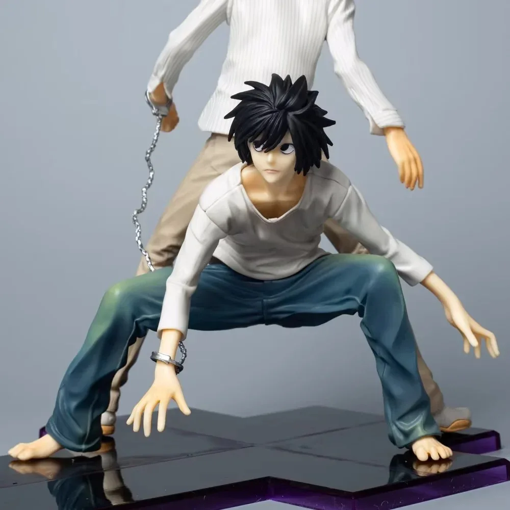 Death Note Light Yagami And L Chain Linked Action Figure Collectible Statue Desk Decor For Anime Fans Collection Display Model
Death Note Light Yagami And L Chain Linked Action Figure Collectible Statue Desk Decor For Anime Fans Collection Display Model