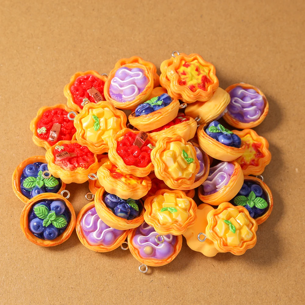 10pcs Cute Resin Simulation Food Cake Charms Pendants for Jewelry Making Necklace Earrings Bracelet DIY Handmade Accessories
10pcs Cute Resin Simulation Food Cake Charms Pendants for Jewelry Making Necklace Earrings Bracelet DIY Handmade Accessories