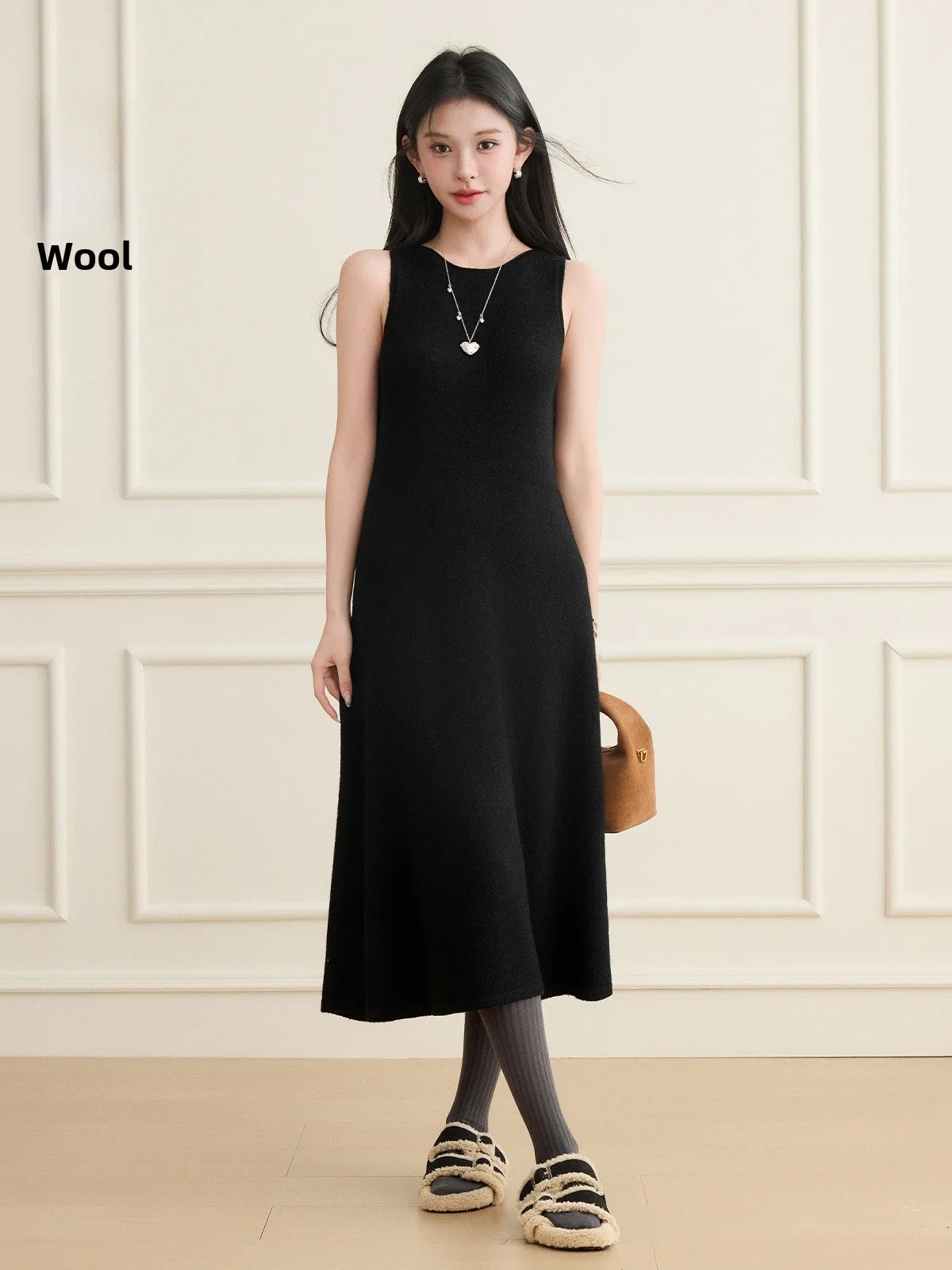 Ele Knitted Woolen Dr round Ne Svel Slimming Design Autumn Winter New Sle Women's Faion Casual A-Line Skirt
Ele Knitted Woolen Dr round Ne Svel Slimming Design Autumn Winter New Sle Women's Faion Casual A-Line Skirt