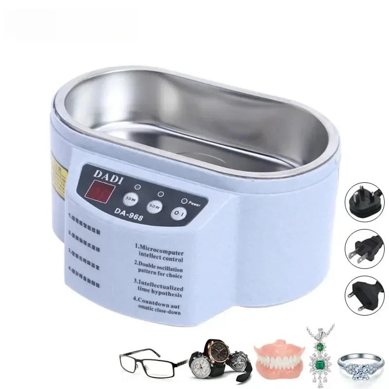 2026 New Upgrade Double Powers Ultrasonic Jewelry Cleaner Bath For Watches Contact Lens Glasses Denture Teeth Electric Makeup
2026 New Upgrade Double Powers Ultrasonic Jewelry Cleaner Bath For Watches Contact Lens Glasses Denture Teeth Electric Makeup