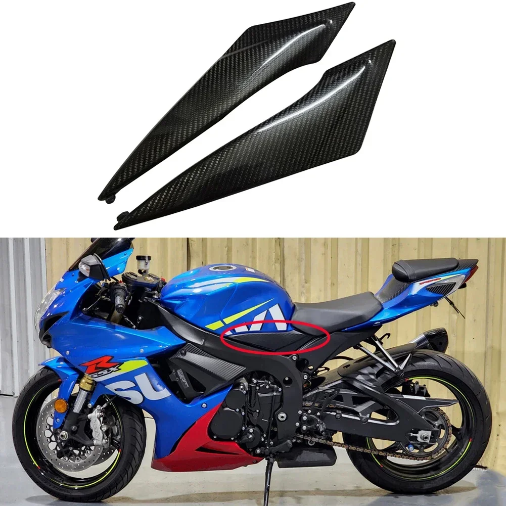 Carbon Fiber Tank Side Fairing Panel Gas Tank Cover For Suzuki GSXR750 K11 2011-2019
Carbon Fiber Tank Side Fairing Panel Gas Tank Cover For Suzuki GSXR750 K11 2011-2019