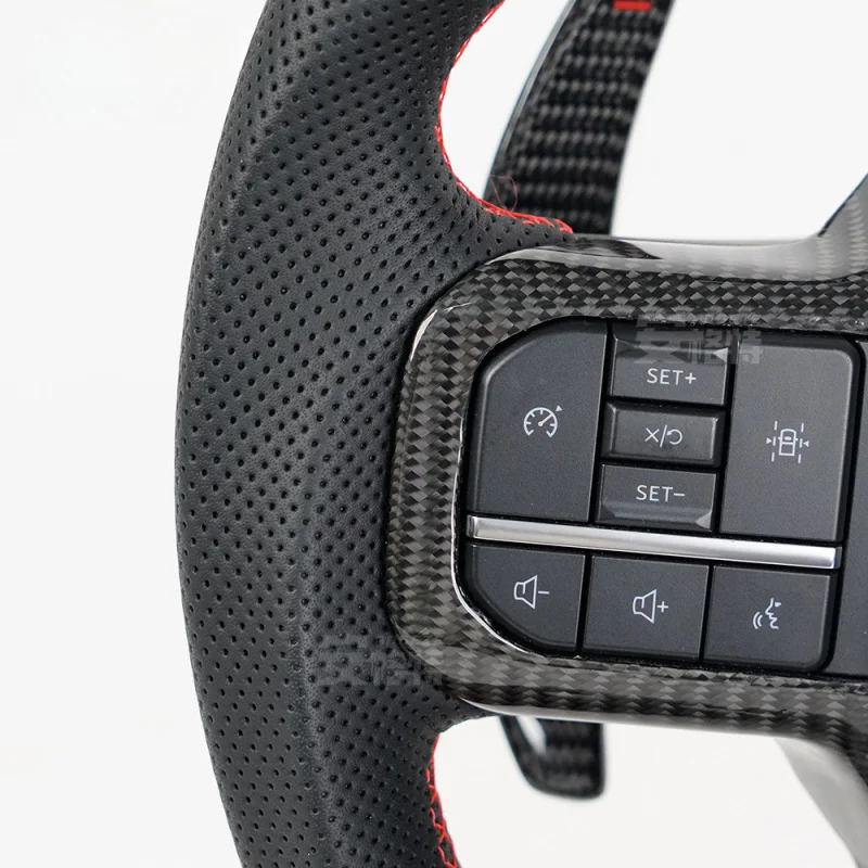 Suitable for 2021-2023 Ford F150 Raptor Carbon Fiber Sports Modified Car Steering Wheel
Suitable for 2021-2023 Ford F150 Raptor Carbon Fiber Sports Modified Car Steering Wheel