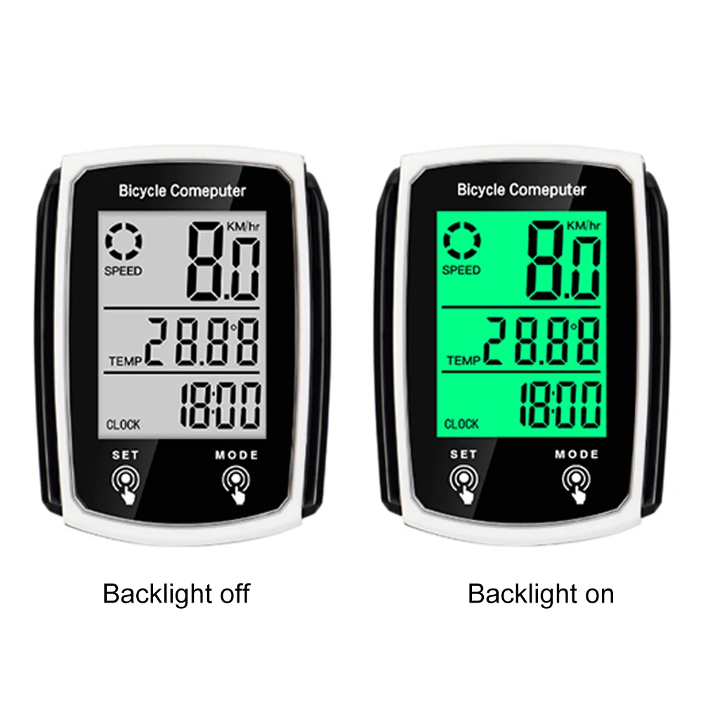 Universal Cycling Odometer Backlight Bicycle Speedometer Wired LCD Touch Screen for Outdoor Riding
Universal Cycling Odometer Backlight Bicycle Speedometer Wired LCD Touch Screen for Outdoor Riding
