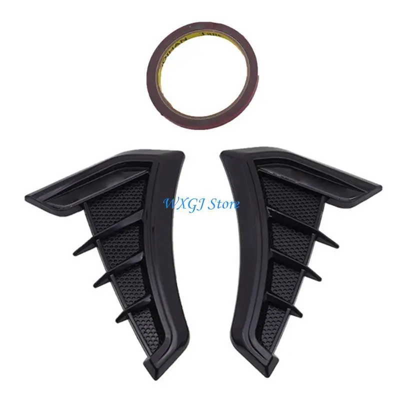 37JE Car Universals Side Air Flows Wing Vents Cover Auto Body Moldings Trim
37JE Car Universals Side Air Flows Wing Vents Cover Auto Body Moldings Trim
