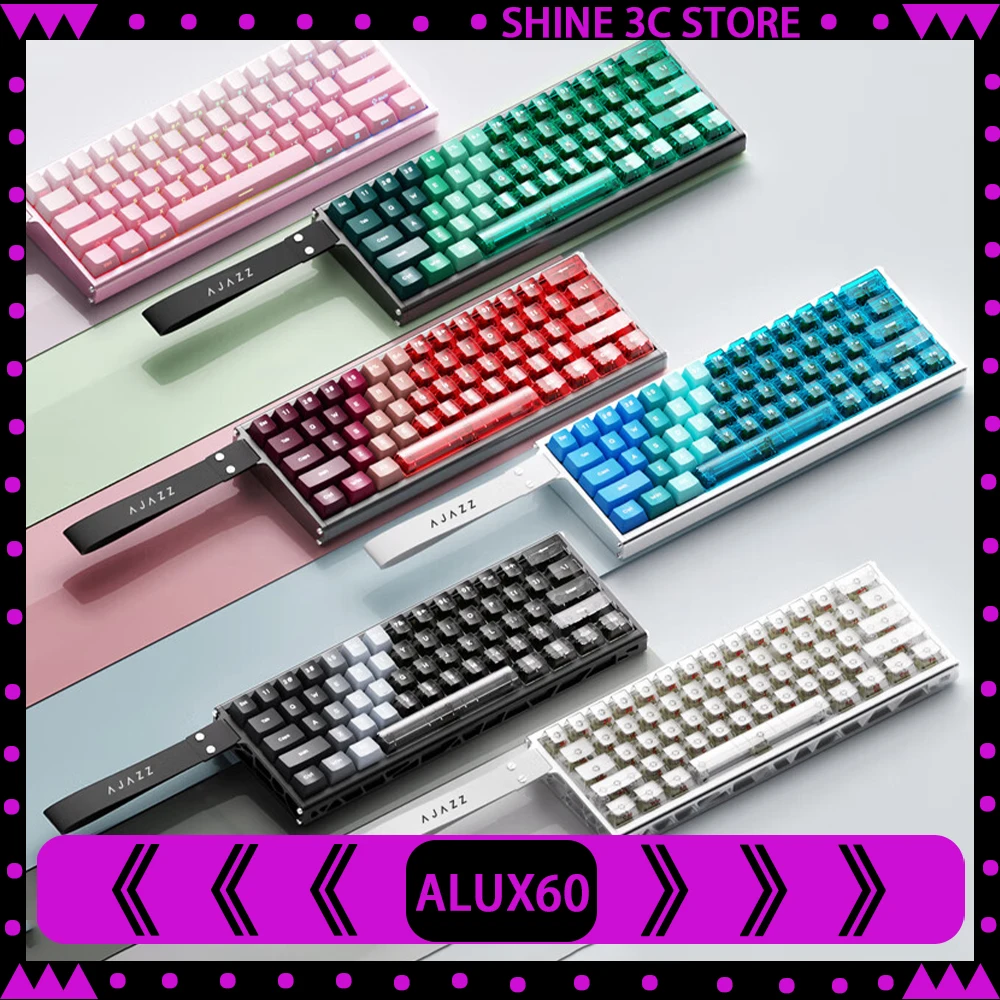 Ajazz Alux60 Magnetic Switch Mechanical Keyboard Wired Gaming Keyboard 8000Hz RT0.01mm Aluminium Alloy Keyboard FPS Gamer Gifts
Ajazz Alux60 Magnetic Switch Mechanical Keyboard Wired Gaming Keyboard 8000Hz RT0.01mm Aluminium Alloy Keyboard FPS Gamer Gifts