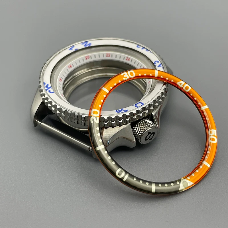 Mod Silver SKX007 Watch Case with Flat Sapphire Crystal Glass for NH35 NH36 4R 6R 7S Movement Men's 28.5mm Dial Repair Parts
Mod Silver SKX007 Watch Case with Flat Sapphire Crystal Glass for NH35 NH36 4R 6R 7S Movement Men's 28.5mm Dial Repair Parts