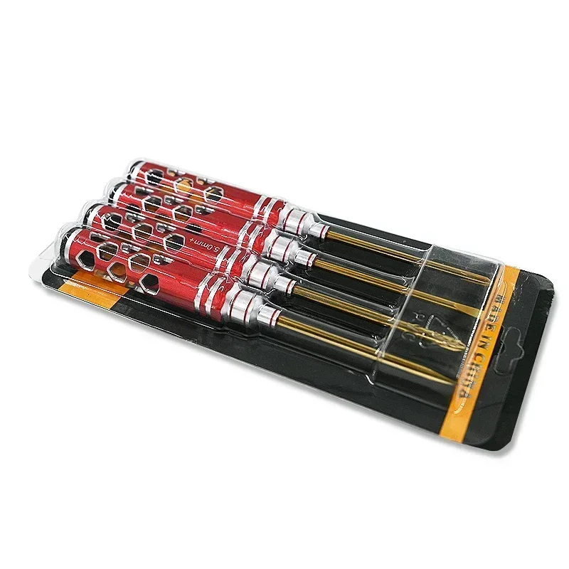 4pcs Slotted Screwdriver cross Screwdriver 4.0/5.0 Blade Tip Driver Set for DJI Elf 3/4 Multi-Axis FPV Racing Drone Hand Tools
4pcs Slotted Screwdriver cross Screwdriver 4.0/5.0 Blade Tip Driver Set for DJI Elf 3/4 Multi-Axis FPV Racing Drone Hand Tools