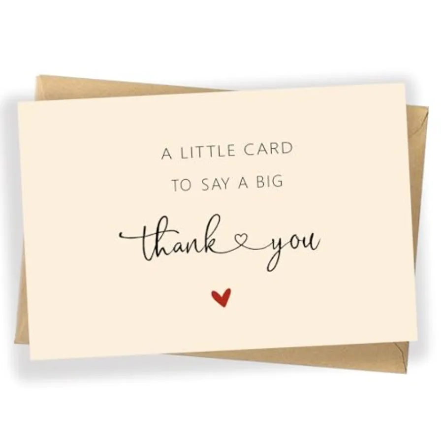 Thank You Cards with Envelopes and Stickers, 4×6 Cute Blank Greeting Cards for Baby Shower and Wedding Boxed Bulk Thank You Not
Thank You Cards with Envelopes and Stickers, 4×6 Cute Blank Greeting Cards for Baby Shower and Wedding Boxed Bulk Thank You Not